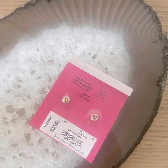 Kate Spade pearlescent earrings - Picture 3 of 3